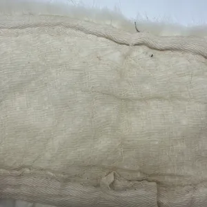 Vintage Genuine Fur Shawl Stole Wrap Cream Ivory Soft thumbnail 14