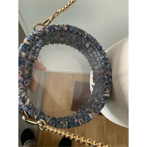 Retro clutch clear crossbody purse thumbnail 5