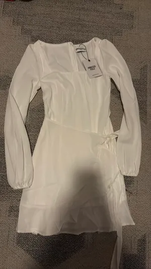Princess Polly White Mini Dress thumbnail 3