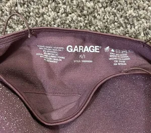 Garage sparkly bra top size XS/S thumbnail 3