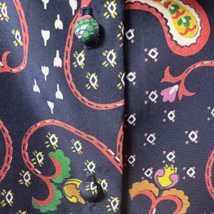 Lorch 70s Long Sleeve Paisley Blouse with Pussybow Necktie thumbnail 4