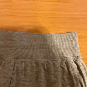 Alo Yoga Semi-Sheer Delicate Lounge Flare Pant Athletic Heather Grey XS thumbnail 3