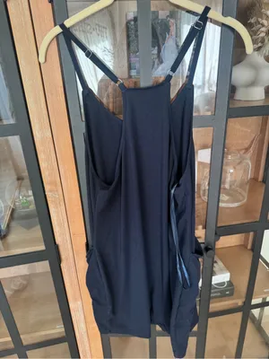Hot shot romper navy onesie adjustable straps pockets playsuit fpmovement thumbnail 3