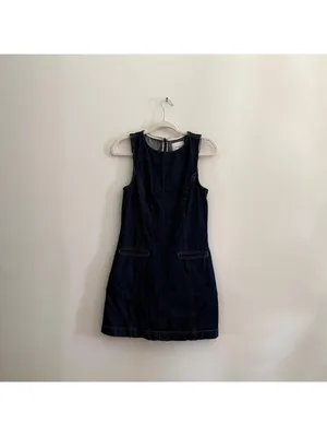 Reformation Citron Denim Mini Dress thumbnail 3