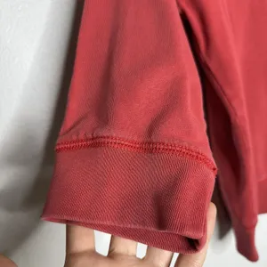 Vintage Y2K Gap 100% Cotton Crewneck Sweatshirt Red Plaid Sz M Cabincore Preppy thumbnail 7