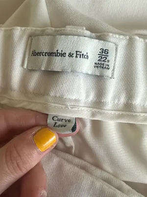 Abercrombie & Fitch Curve Love Tailored Wide Leg Crop Pants thumbnail 2