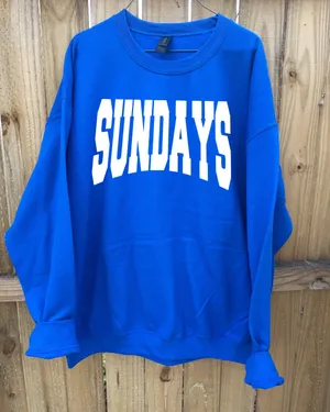 Gildan Sunday’s Sweatshirt thumbnail 2