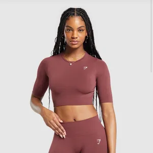 Gymshark Everyday Seamless Crop Tank thumbnail 4