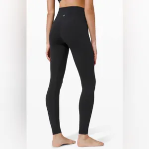 Lululemon Align High Rise Black Leggings Size 4 thumbnail 2