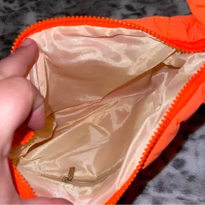Unbranded Quilted puffer purse Orange thumbnail 4