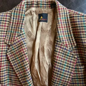 Women's Multicolor Plaid Blazer thumbnail 6