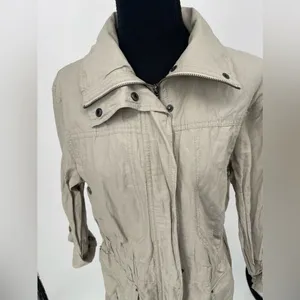 Coldwater Creek classic small beige jacket women's thumbnail 2