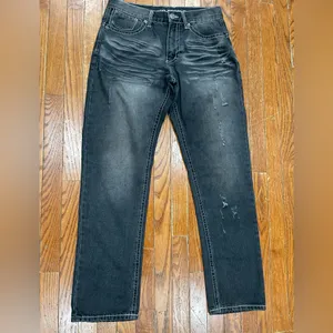 Classic Black Straight Leg Jeans for Women thumbnail 16