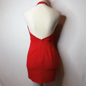 Superdown Rihanna Twist Halter Dress thumbnail 5