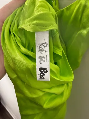 Rat and Boa Lima Dress Lime Green Small thumbnail 7