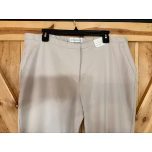 Abercrombie Sloane Low Rise Tailored Slim Boot Pants Tan Beige Size 33/16R NWT thumbnail 6