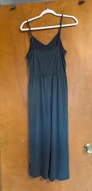 Moa Moa Romper Wide Leg Green sleeveless L thumbnail 2
