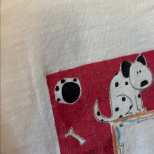 FINAL MARKDOWN White Dog Graphic T thumbnail 4