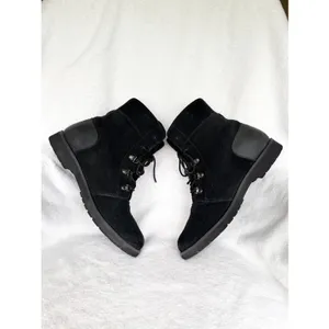 The North Face Ballard Lace II Suede Boots Black Combat Womens 8.5 thumbnail 5