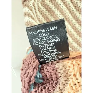 Say What Womens Retro Crochet Knit crop‎ sweater XL NwT thumbnail 9