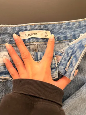 Glassons denim skirt thumbnail 2