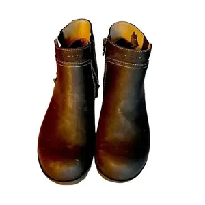 New J sport Women's Jenna Ankle Boots Black With Side Zips Size 8 READ DETAIL thumbnail 2