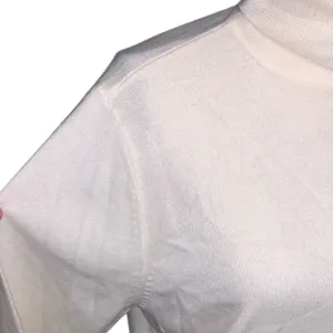 Basic Editions Cream Turtleneck Sweater Super Soft Winter thumbnail 4
