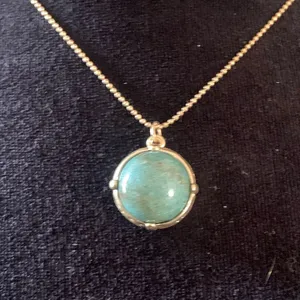Chalk turquoise necklace thumbnail 1