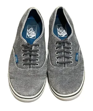 Vans Grey Pro Authentic Old Skool Skate Shoes Sneakers Unisex Size M5.5 W7 TB8C thumbnail 1