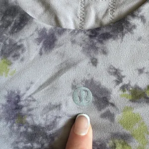 Lululemon Align High-Neck Tank Top 12 Diamond Dye Light Sage Olive Grey Nulu thumbnail 3