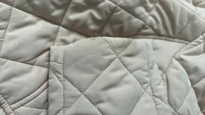 J.Crew Cream/Tan Quilted Jacket thumbnail 5