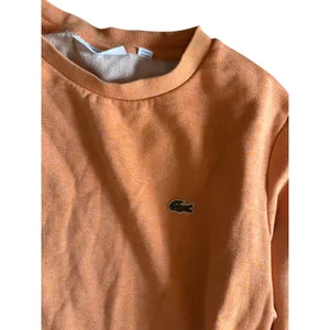 Lacoste Sport Orange Crewneck Sweatshirt Small Alligator Logo‎ Size 40 thumbnail 3