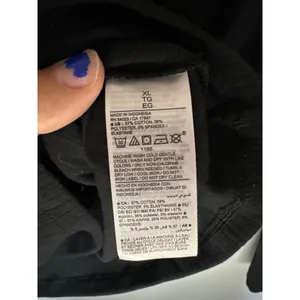 Old Navy Black Square Neck Ripped Long Sleeve‎ Size XL thumbnail 5