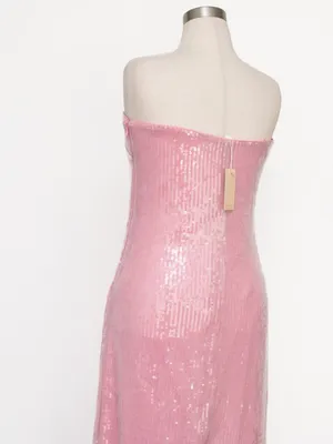 Hutch - Elena Strapless Sequin Column Maxi‎ Dress thumbnail 12