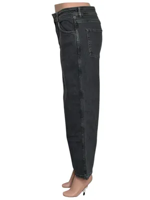 SÉZANE Le Crop Jeans, Middle Grey, FR42/US10 thumbnail 4