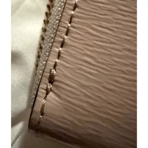 Kate Spade New York Crossgrain Leather Zip Around Wallet Dusty Rose Taupe thumbnail 8