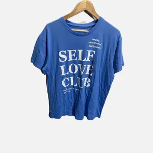 Grayson Threads Graphic Tee Women‎ XS Blue New Self Love Club Casual thumbnail 2