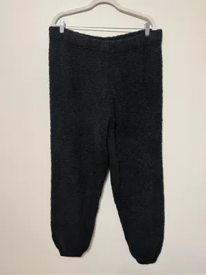 SKIMS Plush Jogger Size 2X/3X Black Comfy Lounge PJ Sweats thumbnail 5