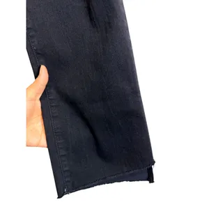 Mother The Insider Crop Step Fray Jeans in Not Guilty Black Mid Rise Size 29 thumbnail 16