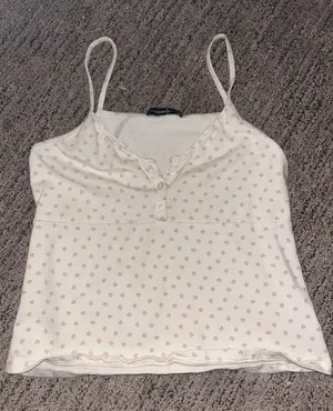 Brandy Melville floral tank thumbnail 1