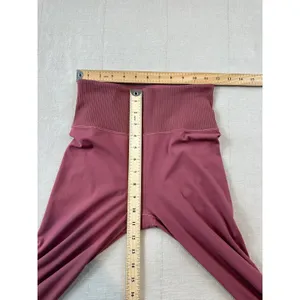 Vuori | Rib Studio‎ Legging Desert Rose Mauve | Women's Small thumbnail 4