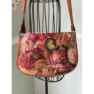 Maurizio Taiuti‎ Floral Shoulder leather patricia crossbody Nash purse thumbnail 2