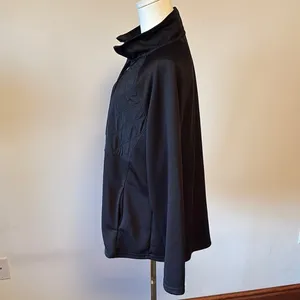 Avia Black Boxy Polo Sweatshirt thumbnail 3