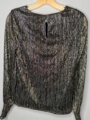 Banana Republic Metallic Top nwt thumbnail 3