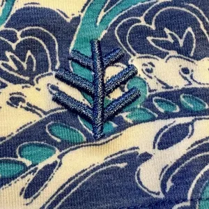 COOLIBAR Monterey Morada Aqua Blue Paisley UPF 50 Leggings Sun Protection~S💛 thumbnail 6