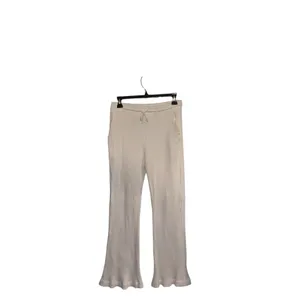 For Days Cotton Cream Ribbed loungewear comfort casual minimalist Pants thumbnail 5