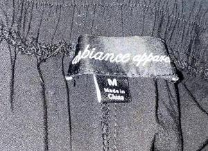 Ambiance Apparel PAPERBAG WAIST SHORTS BLACK SIZE M thumbnail 7