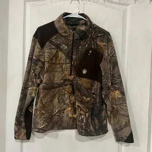 FINAL PRICE Game Winner Camouflage Fleece Jacket thumbnail 1