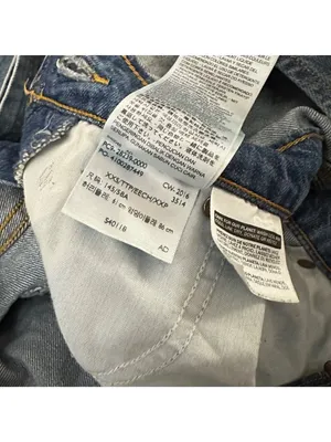 Levi's Denim Overalls With Distressed Knee Size XXS thumbnail 10