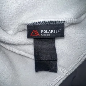 The North Face Denali Fleece Jacket Womens Size S White Gray Polartec Zipper thumbnail 4